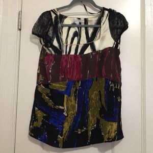 Corey Lynn Calter Silk evening top